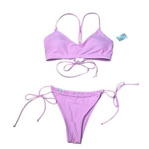 Body Glove 2 piece Bikini, Barbie pink, string, Large